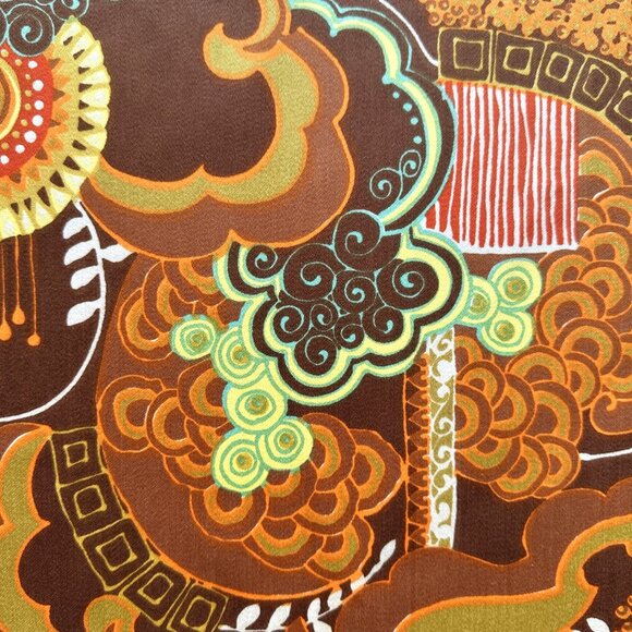 Rare Vintage 60s Cohama Upholstery Fabric in Maxime Pattern - Picture 10 of 10